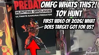 NEW NECA SAMURAI PREDATOR FOUND @ TARGET | FIRST TOY HUNT OF 2026 