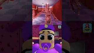 Stranger Things Demon + Evil Barry Baby �  Roblox Jumpscare
