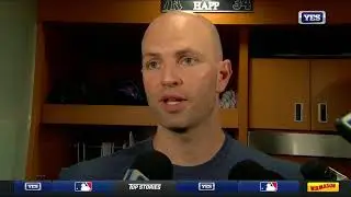 J.A. Happ after a scoreless seven innings against the Rays
