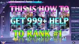 HOW TO GET 999+ HELP IN 515 EVENT MLBB 2022