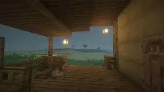 slightly slowed minecraft music + gentle rain ‧₊༄.