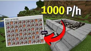 A MELHOR Farm de Vaca no Minecraft Bedrock e Java 2025! F&aacute;cil e R&aacute;pido