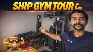 DO SHIPS HAVE GYMS? 😳💪 | INSIDE A SHIP GYMNASIUM TOUR 🚢 | #merchantnavy