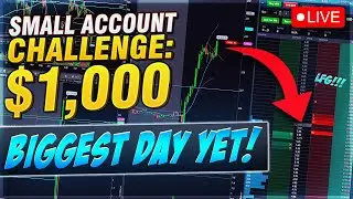 *LIVE* Options Trading on Thinkorswim #104 (BIGGEST DAY YET!😱)