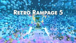 ASTRO BOT Challenge Levels - Retro Rampage 5