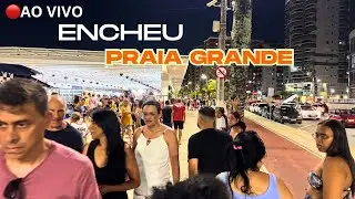 AO VIVO PRAIA GRANDE CHEIA