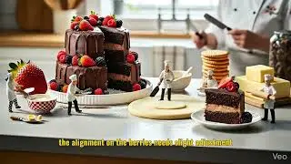 Tiny chefs.Big teamwork.One perfect cake 🍰