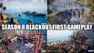Cod mobile season 8 new Blackout map first gameplay | cod mobile new battle royale | codm leaks
