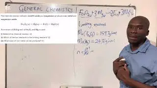 How to find limiting reactant, balance chemical equation