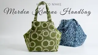 How to Make Morden Kimono Style Handbag