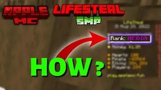 How to Get Media Rank In Apple Mc | Apple mc minecraft server | Without 2k Subscribers