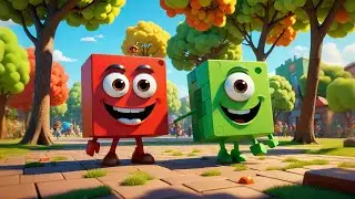 Six Colorful Blocks Stack Up Tall | Building Song for Kids | Baby Songs and Preschool Learning