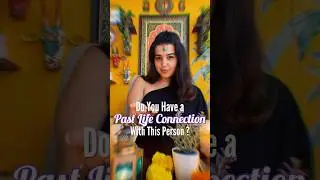 Do You Have A Past Life Connection With This Person? ✨ #shorts #shortviral #tarot #pastlife #love