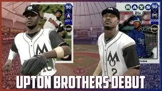 UPTON BROTHERS DEBUT - MAUER 3 HR + EDGAR 2 HR GAME!!  MLB The Show 17 Diamond Dynasty