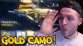 SWORDFISH GOLD CAMO SHOWCASE! | Call of Duty: Black Ops 4