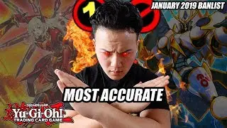 Yu-Gi-Oh! JANUARY 2019 BANLIST PREDICTIONS! (Most Accurate)