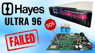 Ремонт смарт-модема Hayes V-Series Ultra Smartmodem 9600 &mdash; мне нужна ваша помощь!!