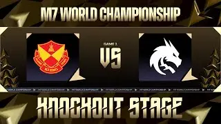 [EN] | M7 Knockout Stage Day 1 | SRG vs TS | Game 1
