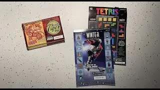 $5 Winter Winnings , $5 Tetris , $1 Year Of The Tiger 2022 | Ca Lottery Scratchers !!!