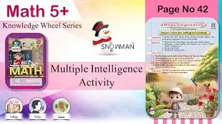 Math 5+ Knowledge Wheel Series | Page No 42 | Multiple Intelligence Activity | Math Prep Class