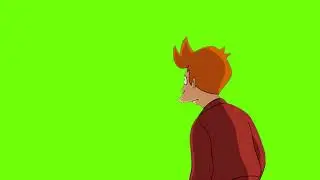 Futurama, It really puts things in perspective, Green screen