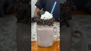 Oreo Shake🧋la manera m&aacute;s f&aacute;cil de tomarse un buen batido fresquito🤩 #shorts