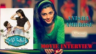 Heroien Anisha Ambros Interview About Fashion Designer Movie || Sumanth Ashwin, Anisha || Jangery Tv