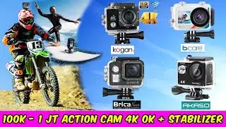 100K - 1 Jutaan | 4 Action Cam Murah Plus Stabilizer Berkualitas, 4K Nih !