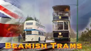 Vintage TRAMS Take Center Stage at Beamish Open Air Museum!