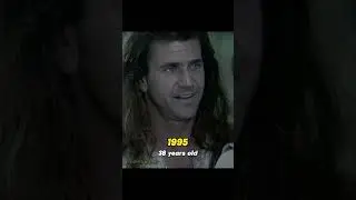 Mel Gibson then and now #thenandnow #uk #usa #canada #melgibson #hollywood #film #movie #actor