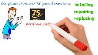 Phoenix Commercial Storefront Glass Service Window Door Installation