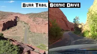 🏞️ Scenic Drive - Burr Trail Road & Switchback from Boulder to the Waterpocket Fold (Long Canyon)