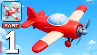 Epic Plane Evolution - Gameplay Walkthrough Part 1 - Cardboard Plane,Toy Plane & Vintage Plane