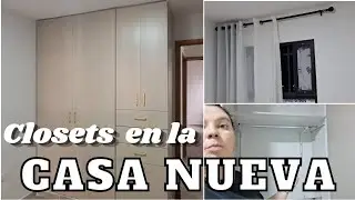 ✅️CLOSETS NUEVOS 💪ULTIMANDO DETALLES ANTES DE LA MUDANZA🏠TENEMOS CLOSETS🙏