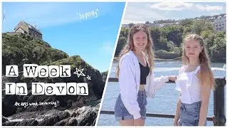 FIRST HOLIDAY SINCE LOCKDOWN!! A RELAXING WEEK IN DEVON | Evie Rose