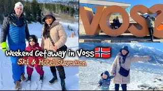 SKIING in Voss Resort /Hotel Staycation in Voss/ Weekend in Voss, Norway 🇳🇴