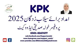 KPK Flood 2025 & Medical Camps | Fundamental Rights Must Be Priority. Video#1