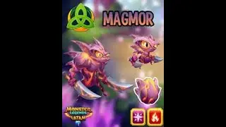 GET MAGMOR MONSTER IN MONSTER LEGENDS!!!!!!!!!!! review!