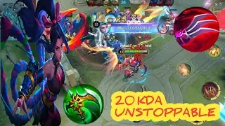 GAMEPLAY HANABI ATTACK SPEED CRITICAL LAGI ACAK ACAK MUSUH 20 KDA NO DEAT UNSTOPPABLE 