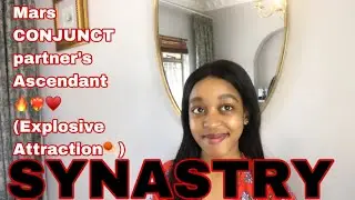 СИНАСТРИЯ Марс в СОЕДИНЕНИИ с Асцендентом партнера 🔥(взрывное влечение?❤️&zwj;🔥&hearts;️☄️)