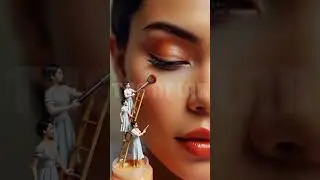 Tiny Beauticians' Magic! 💄✨ Miniature Makeup & Nail Art Transformation! #aianimation #ai #aiart