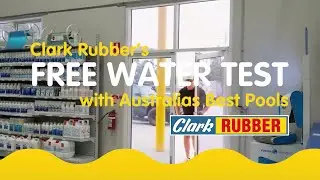Australia's Best pools, Free Water Tests with Clark Rubber