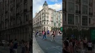 City walk / Spain 4k video #travelvlog #travel #europeantravel #indianinspain