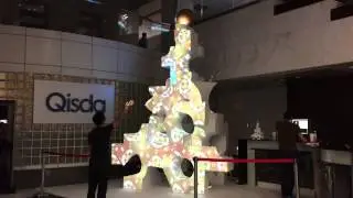20151125 Qisda/BenQ interactive Christmas installation