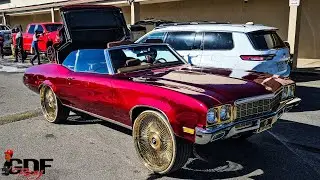 Candy Red Buick Skylark Convertible on All Gold 26