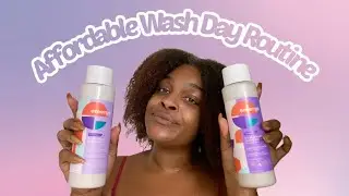 Affordable Wash Day Routine! (ft. Emerge Natural Hair)