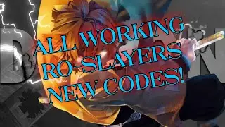 ALL WORKING RO-SLAYERS NEW CODES! (UPDATED!)