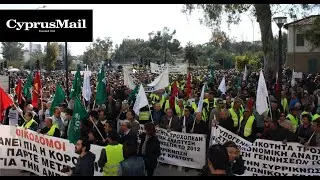 Anti-austerity protest (February 8, 2014) | Cyprus Mail