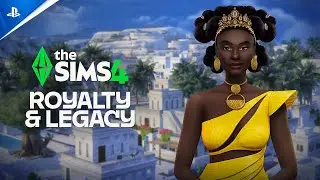 The Sims 4 - Royalty & Legacy Dynasty Gameplay Trailer | PS5 & PS4 Games