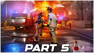 Firefighting Simulator: Ignite Walkthrough Part 5 - NEW Aerial Ladder Truck